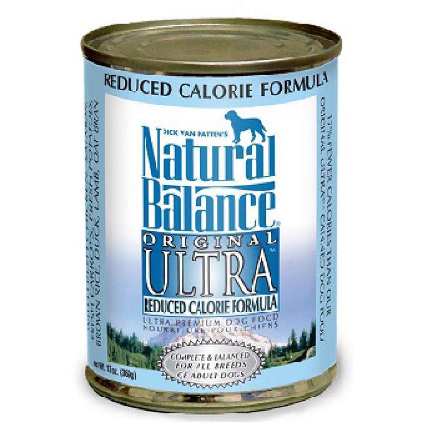 Natural Balance雪山 狗罐頭 體重控制配方 REDUCED CALORIE FORMULA 13oz