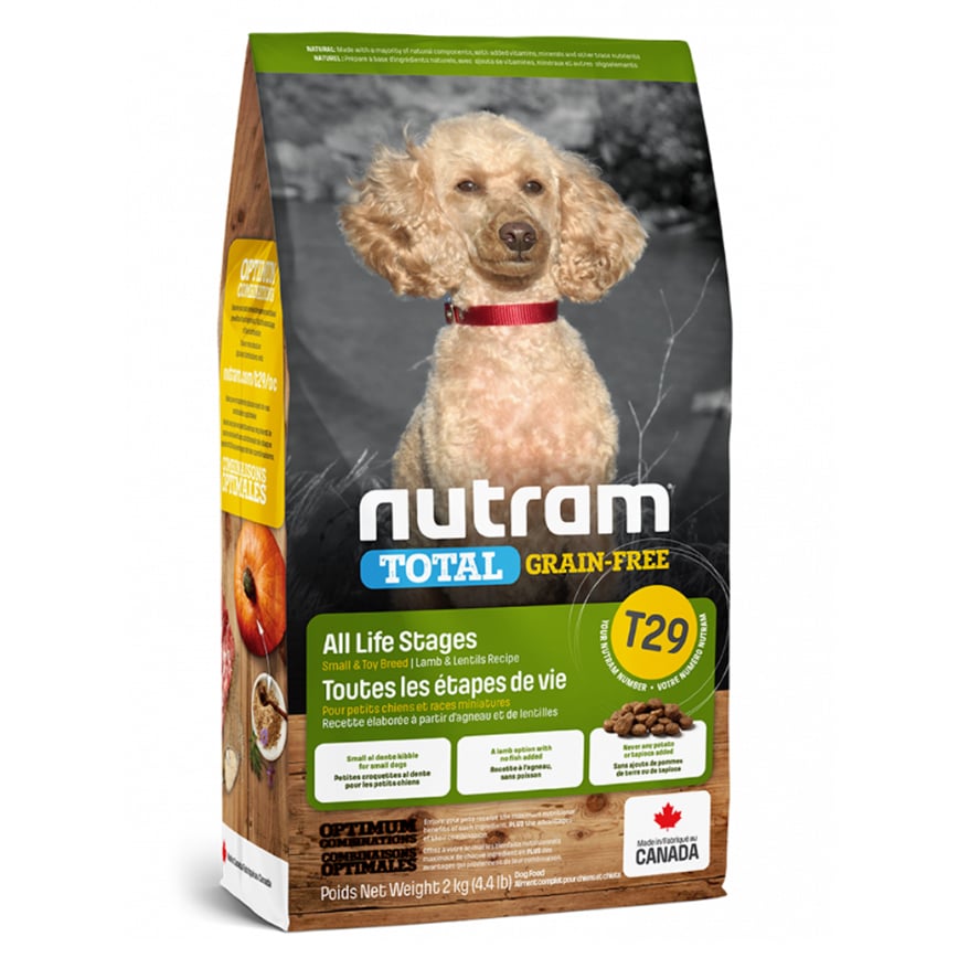nutram紐頓 羊肉加豆莢配方狗糧 細粒 Lamb & Legumes T29 2kg (NT-T29-2K)