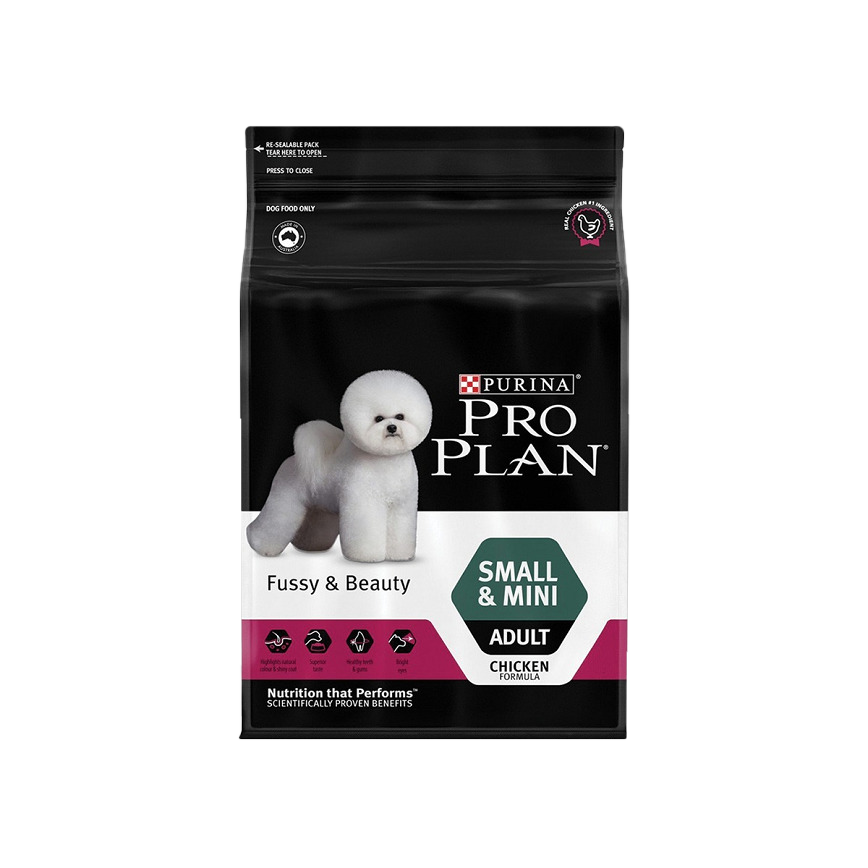 PURINA PROPLAN 冠能 狗糧 小型及迷你成犬美毛配方 雞肉 2.5kg (12391071)