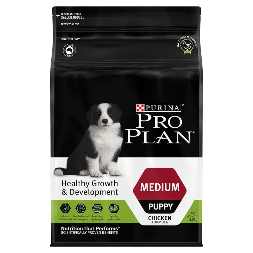PURINA PROPLAN 冠能 狗糧 中型幼犬配方 雞肉 15kg (新舊包裝隨機) (12519183)