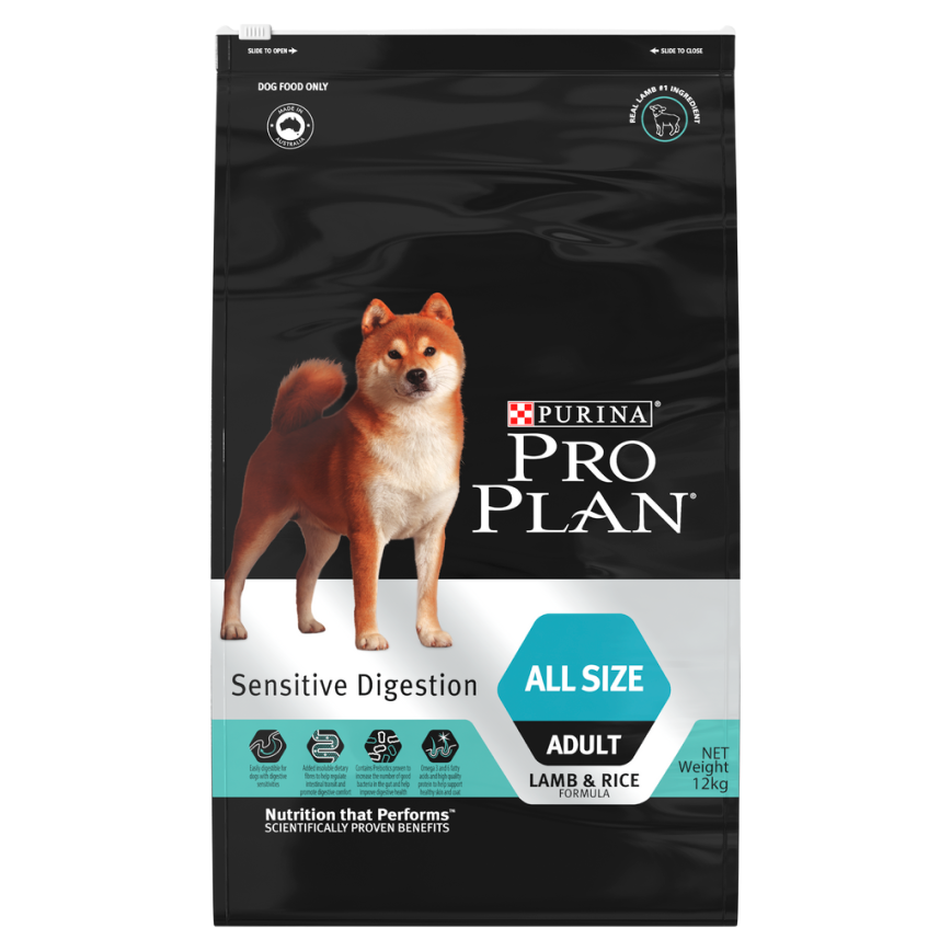 PURINA PROPLAN 冠能 狗糧 成犬敏感腸胃配方 羊肉 2.5kg (12413455) 圖 1