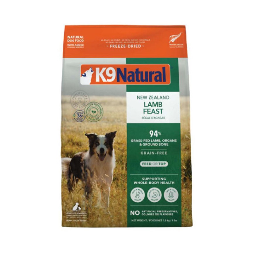 K9 Natural 狗糧 羊肉盛宴 Lamb Feast 1.8kg (K9-L18K) 圖 2