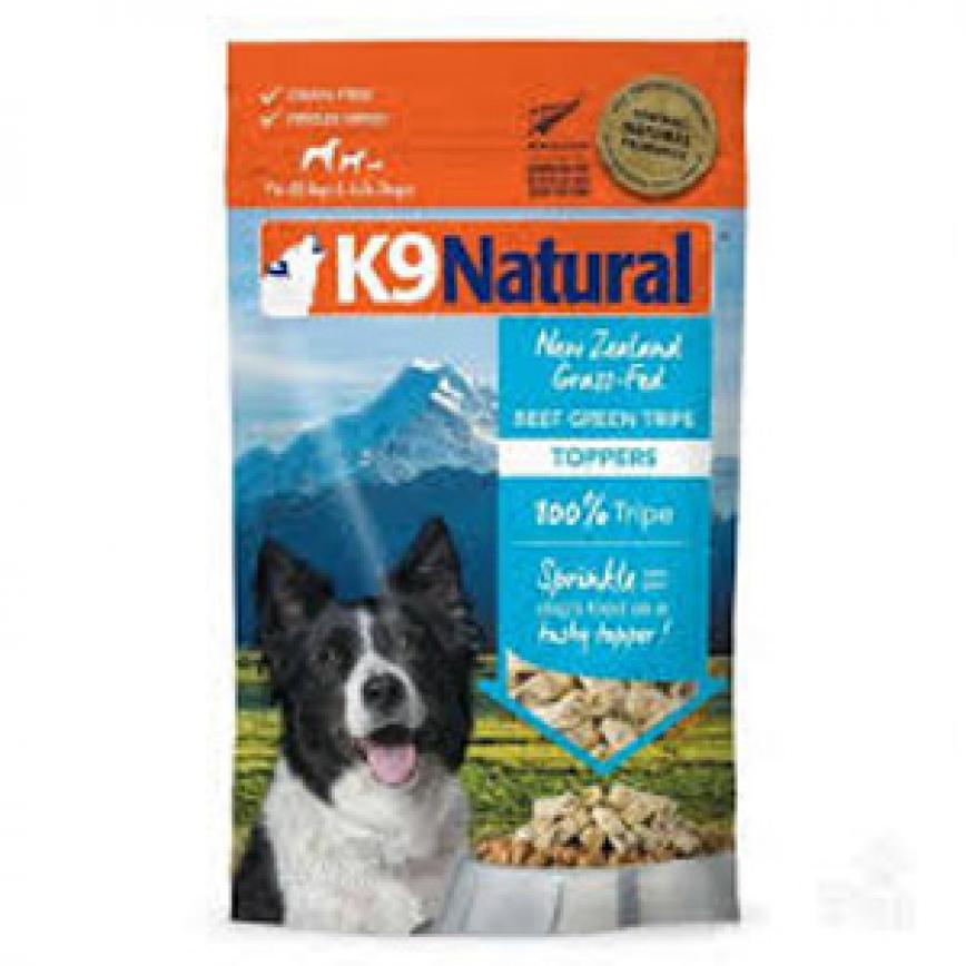 K9 Natural 狗狗 牛草胃配方補品 佐餐品 Topper 75g