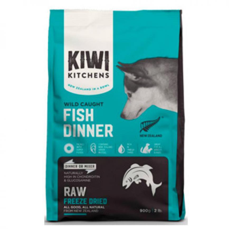 KIWI KITCHENS 狗狗 凍乾糧 白身魚肉配方 Fish Dinner 900g 圖 1