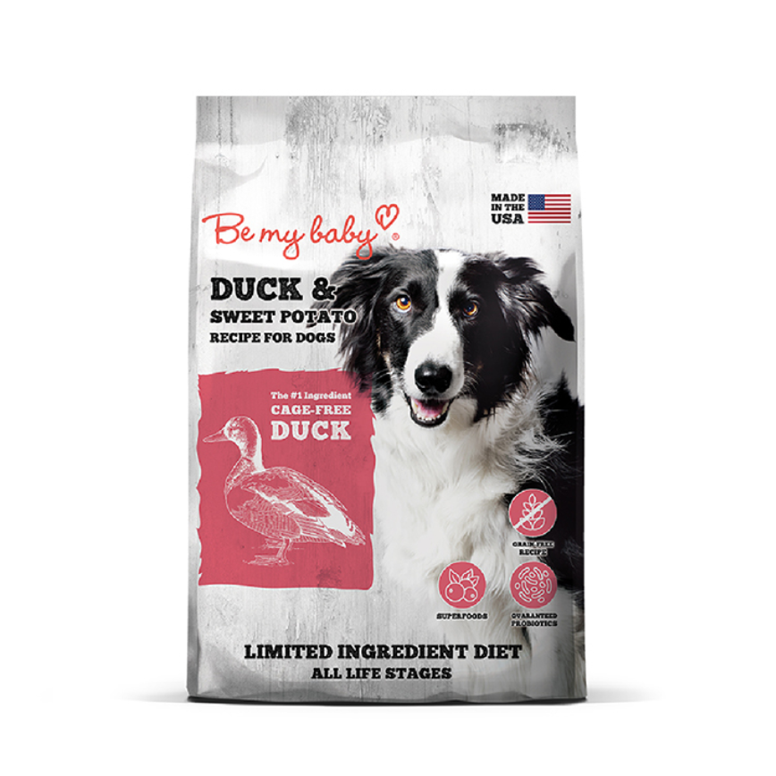 Be My Baby 全犬 無穀物鴨肉甘薯配方 Duck 5lb (90100550) (新舊包裝隨機發貨) 圖 2