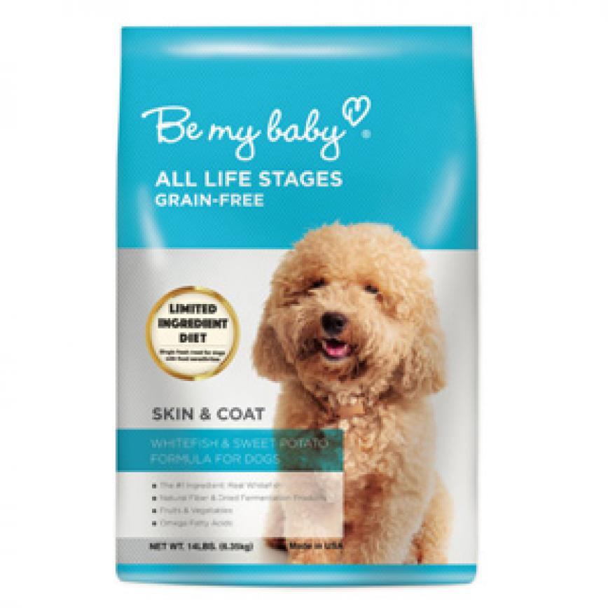 Be My Baby 全犬 無穀物白身魚甘薯配方 Whitefish 5lb (90100553) (新舊包裝隨機發貨) 圖 1