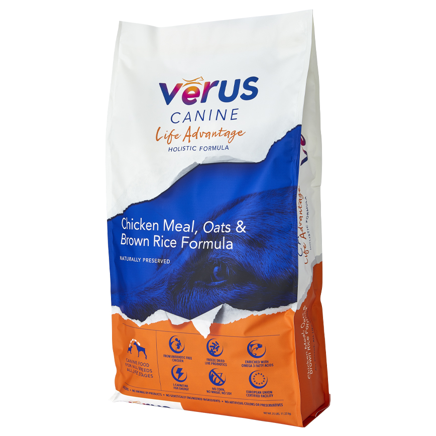 VeRUS維洛斯 狗糧 高纖體態健美 雞肉燕麥糙米全犬配方 Life Advantage 4lb (VR009405) 圖 1