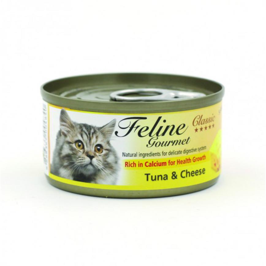 Feline Gourmet 貓罐頭去毛球配方 80g