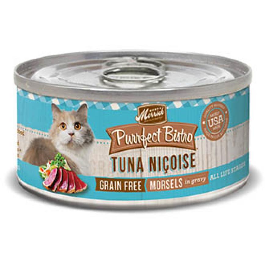 Merrick 無穀物吞拿魚雞肝貓罐頭 Tuna Nicoise 3oz (38268) 圖 1