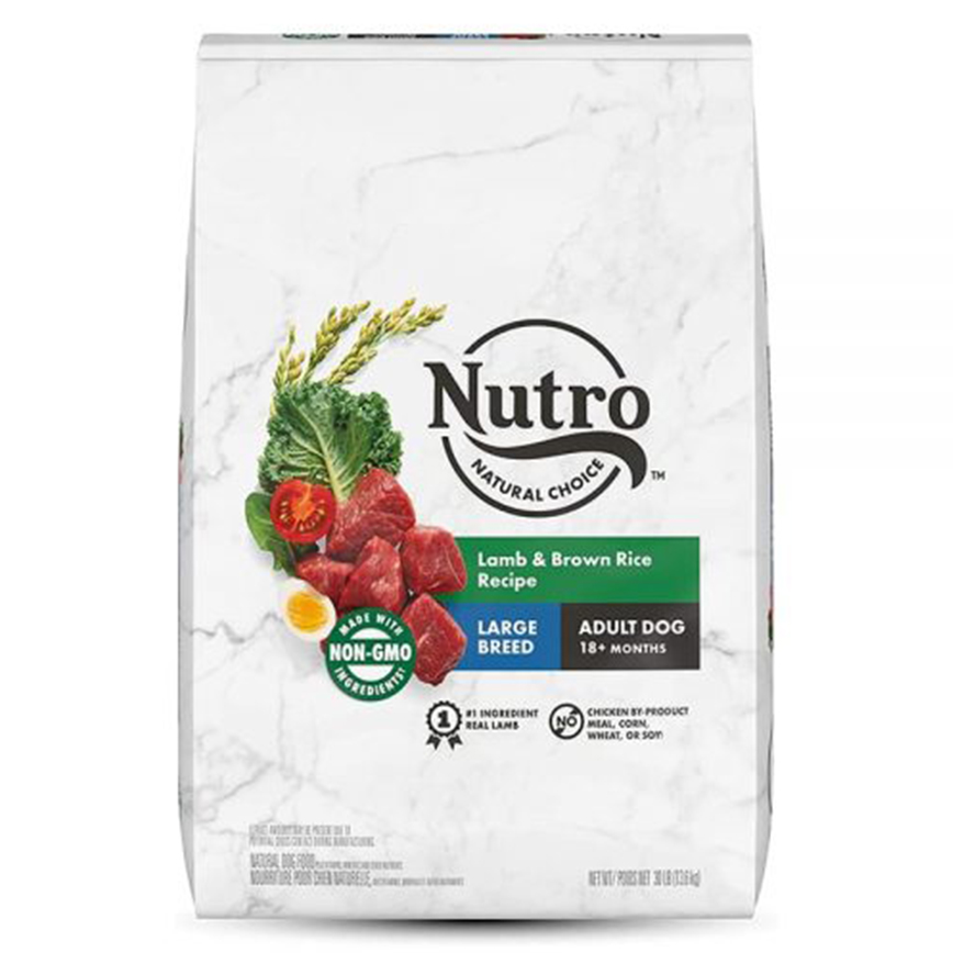 Nutro 狗糧 大型成犬糧 羊肉及糙米 30lb (10157674)