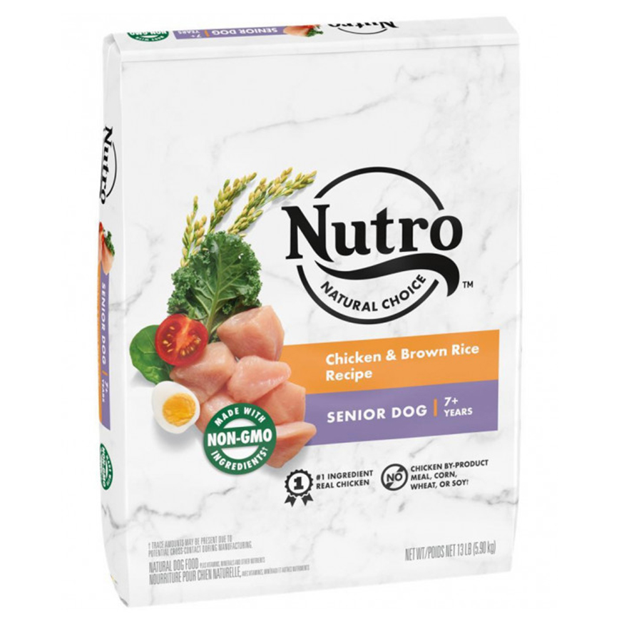 Nutro 狗糧 高齡犬糧 雞肉及糙米 13lb (10265320)