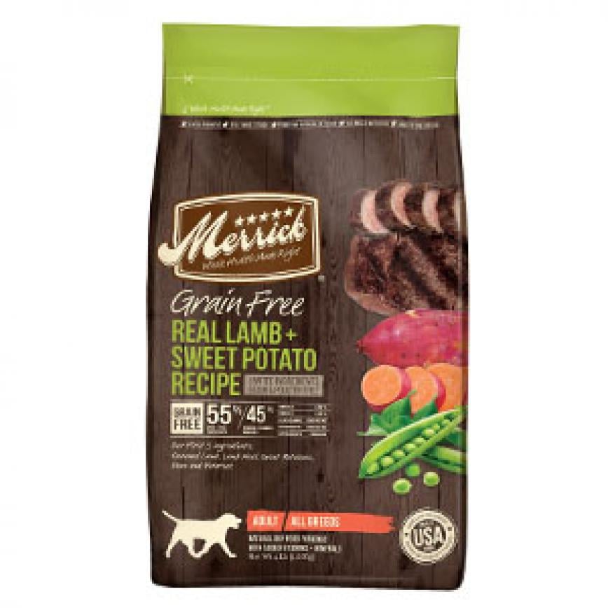 Merrick 全犬狗糧 無穀物羊肉甜薯配方 4lb (38486)