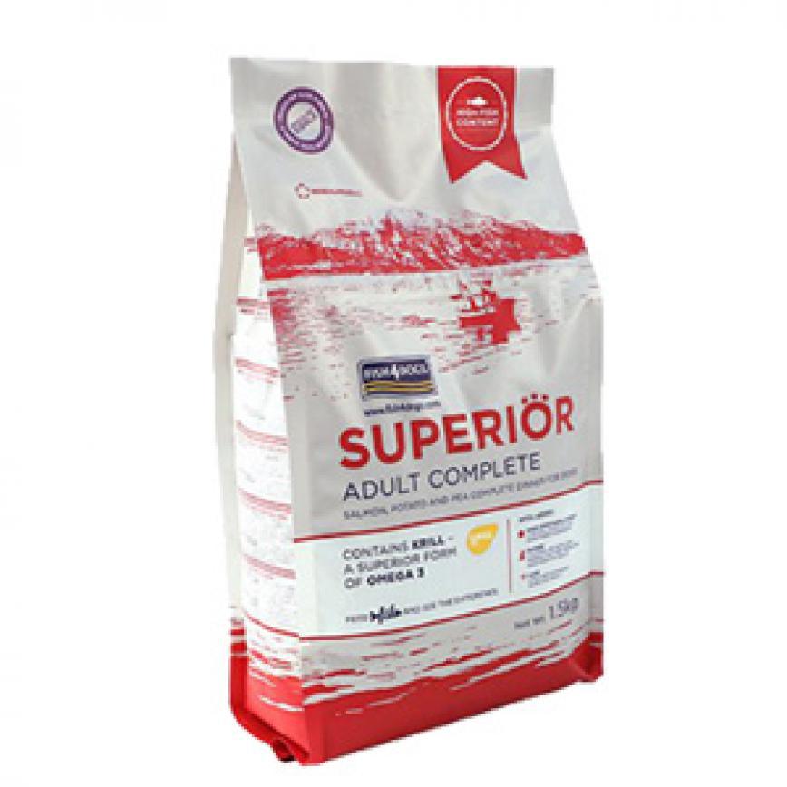 Fish4Dogs 成犬 三文魚配方 細粒 Superior Adult Complete 12kg