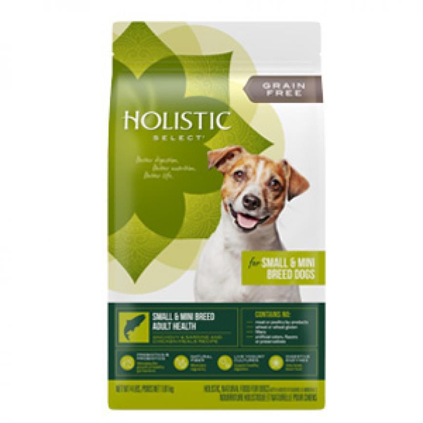 Holistic Select活力滋 小型成犬 無穀物配方 Small Breed Adult 4lb (31126)