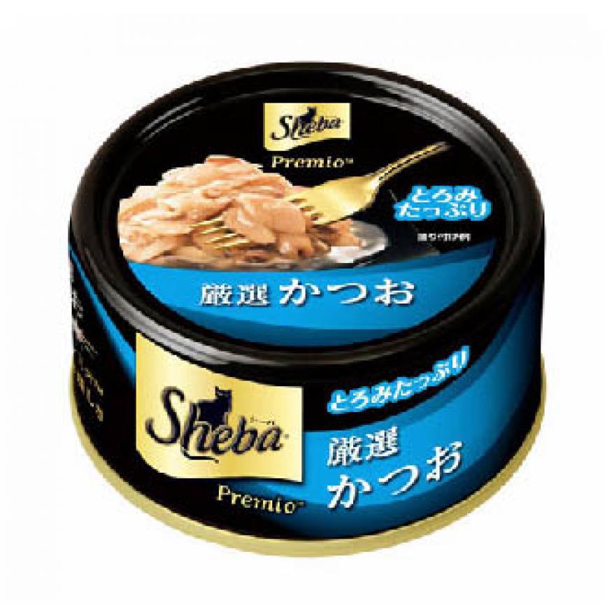 Sheba 日式貓罐頭 黑罐系列 鰹魚塊 75g (10161468)