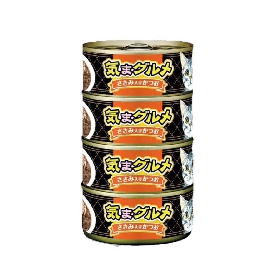 AIXIA 愛喜雅 貓罐頭 気まグルメ 吞拿魚雞肉 155g 4罐入 (KMA4-3) 圖 1