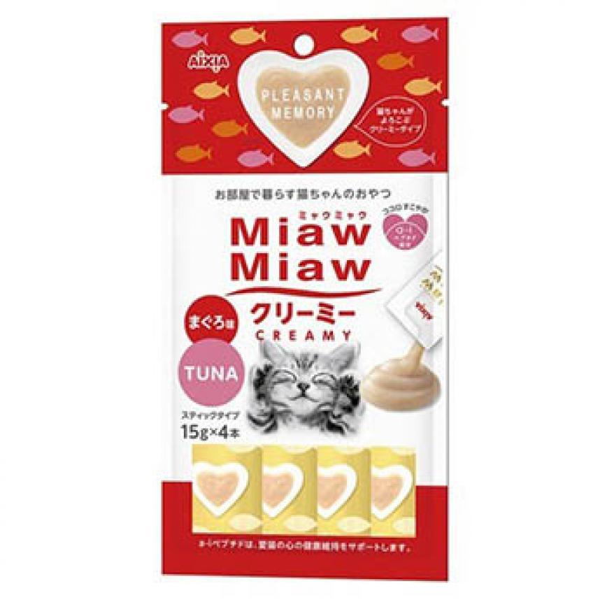 AIXIA 愛喜雅 MiawMiaw肉泥餐包 吞拿魚肉醬 60g (MMCM-1)