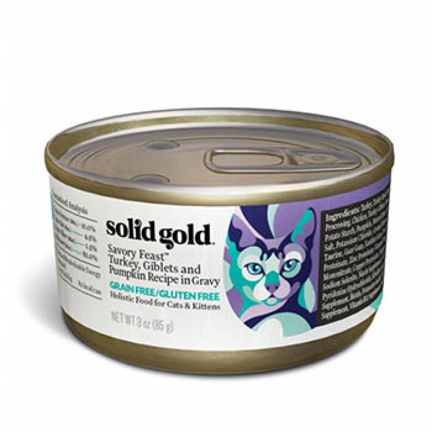 solidgold素力高 無穀物貓罐頭 南瓜火雞 3oz (﻿停售)