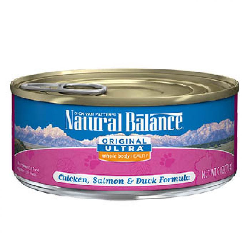 Natural Balance雪山 全貓罐頭 特級配方 雞肉三文魚及鴨肉 Chicken, Salmon & Duck 6oz