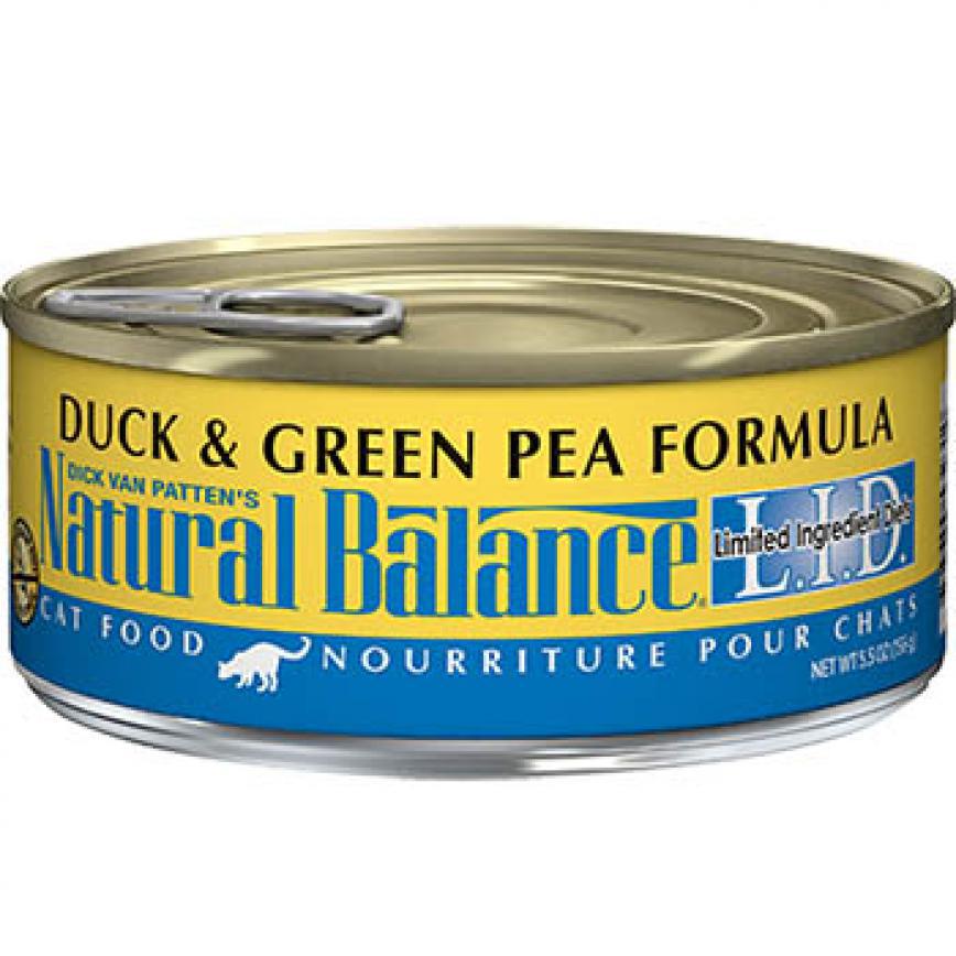 Natural Balance雪山 全貓罐頭 無穀物鴨肉青豆 Duck & Green Pea 3oz
