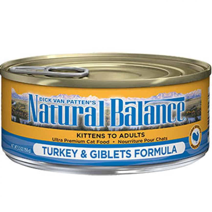 Natural Balance雪山 全貓罐頭 火雞及內臟 Turkey & Giblets 3oz