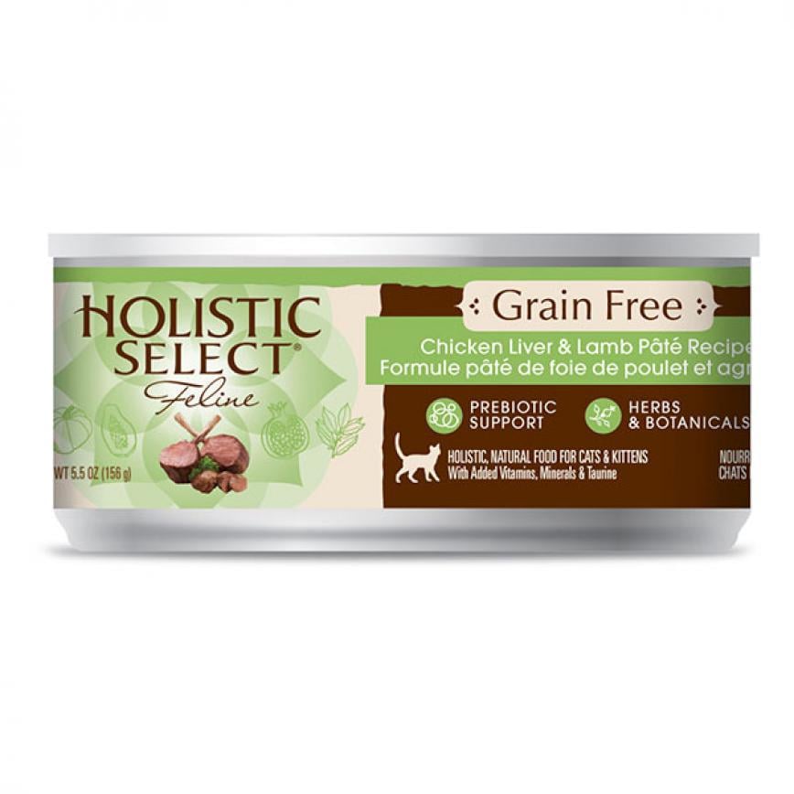 Holistic Select活力滋 無穀物貓罐頭 雞肉拼羊肉配方 5.5oz