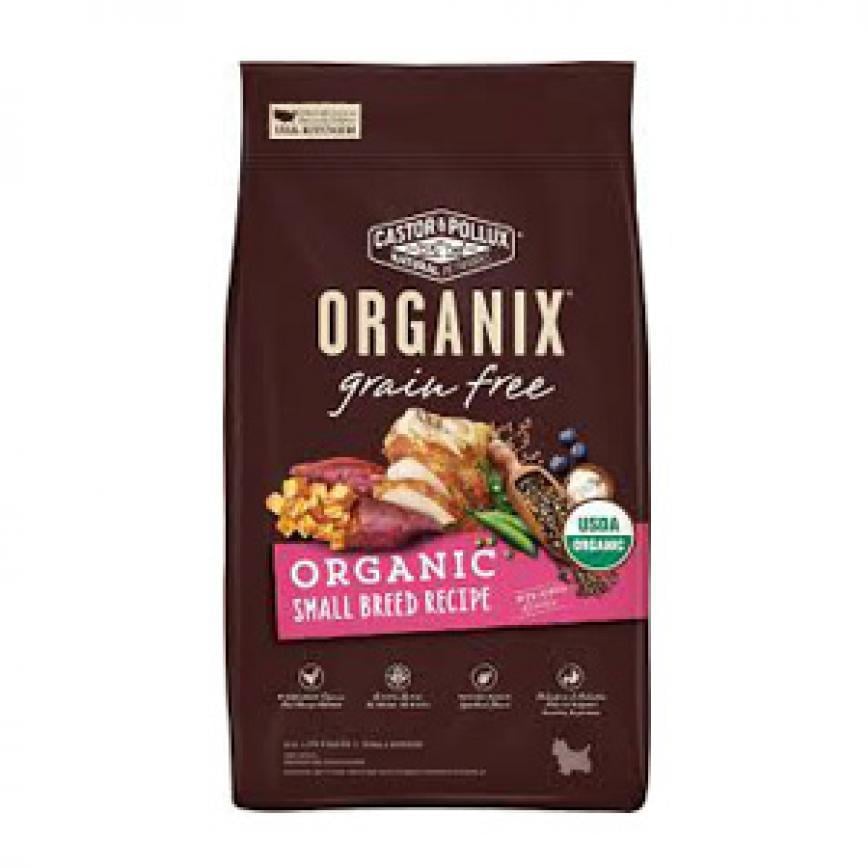 CASTOR & POLLUX ORGANIX 小型成犬 有機無穀物配方 Organic Small Breed Recipe 10lb
