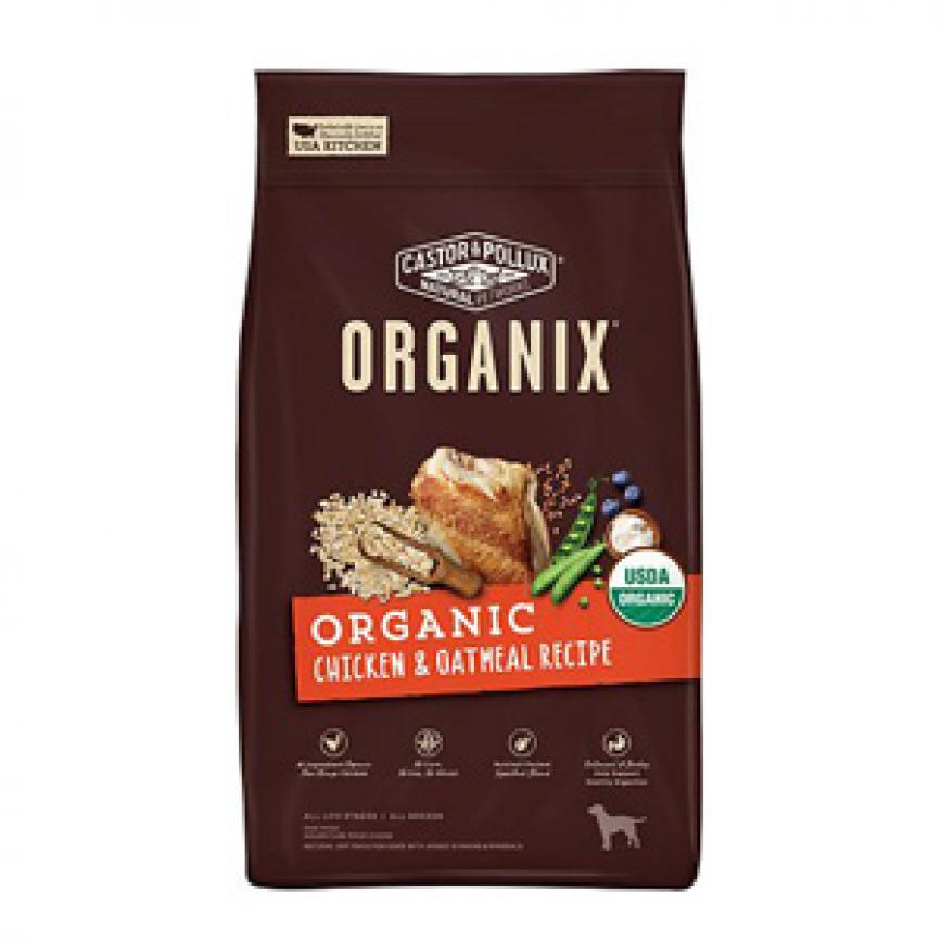 CASTOR & POLLUX ORGANIX 全犬 有機雞肉燕麥配方 Organic Chicken & Oatmeal Recipe 4lb (35062) 圖 1
