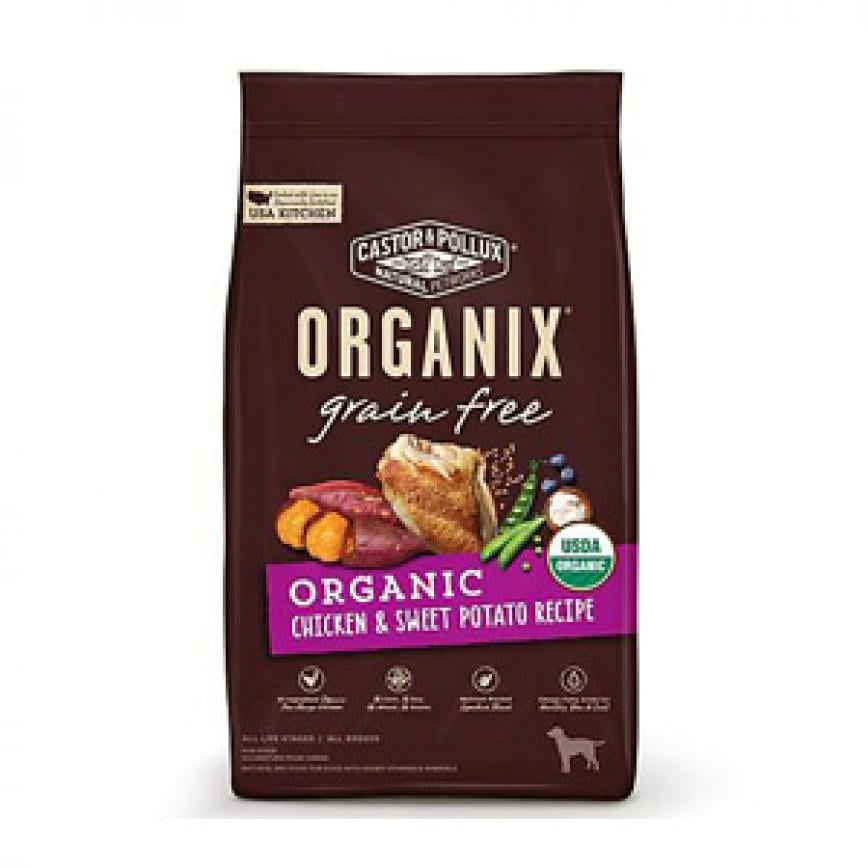 CASTOR & POLLUX ORGANIX 全犬 有機無穀物雞肉甜薯配方 Organic Chicken & Sweet Potato Recipe 10lb (35066) 圖 1
