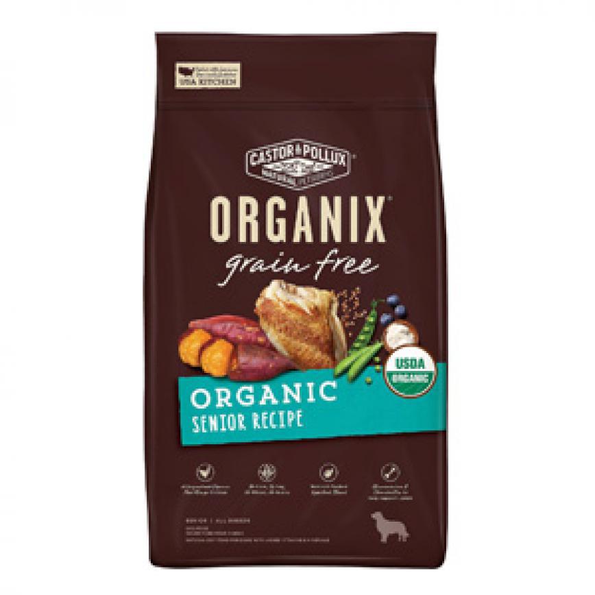 CASTOR & POLLUX ORGANIX 年老犬 有機無穀物配方 Organic Senior Recipe 10lb (35054)