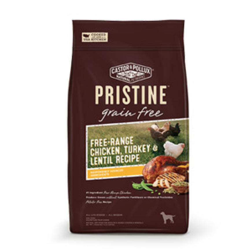 CASTOR & POLLUX PRISTINE 無穀物全犬糧 放養雞火雞扁豆配方 Chicken Turkey & Lentil 18lbs