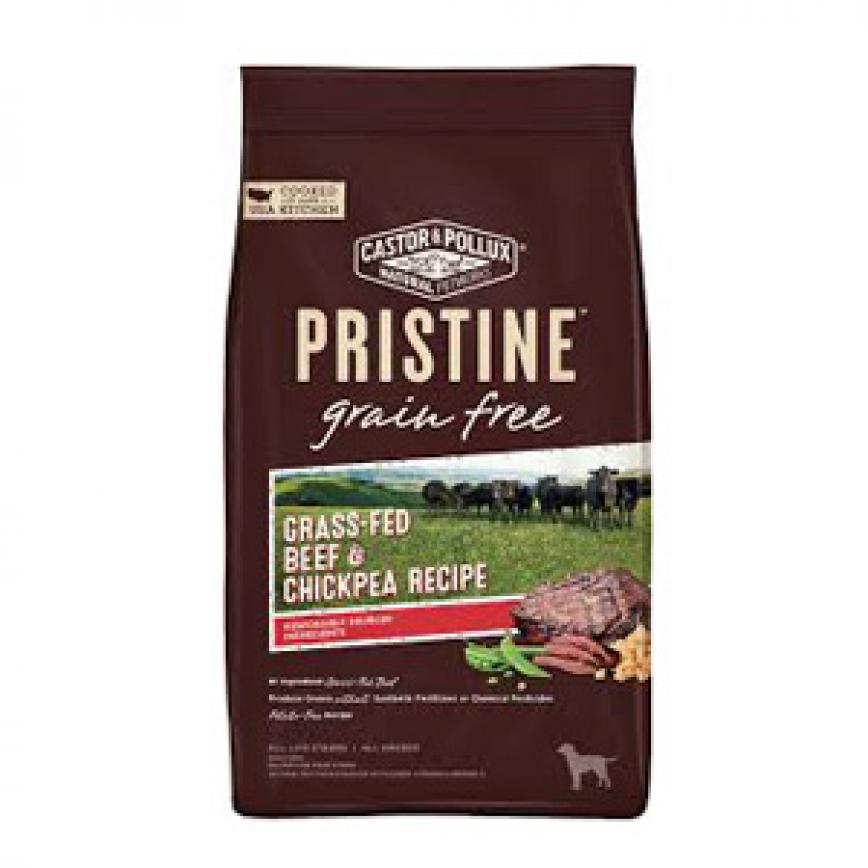 CASTOR & POLLUX PRISTINE 全犬 有機無穀物牛肉鷹咀豆配方 Beef & Chickpea 10lb 圖 1