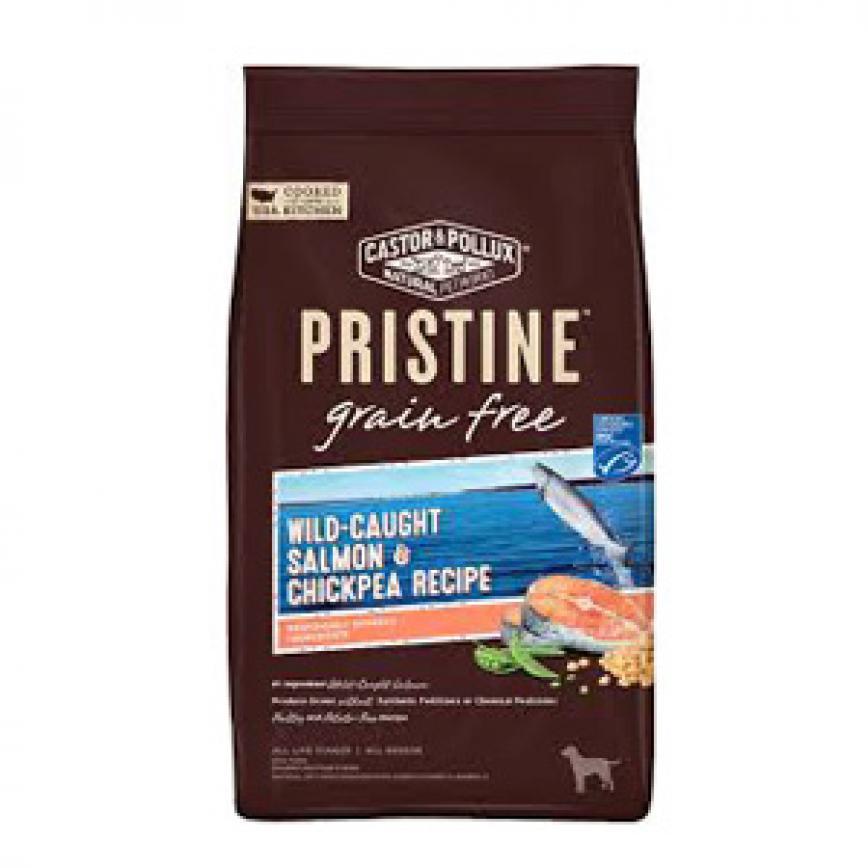 CASTOR & POLLUX PRISTINE 全犬 有機無穀物三文魚鷹咀豆配方 Salmon & Chickpea 10lb 圖 1