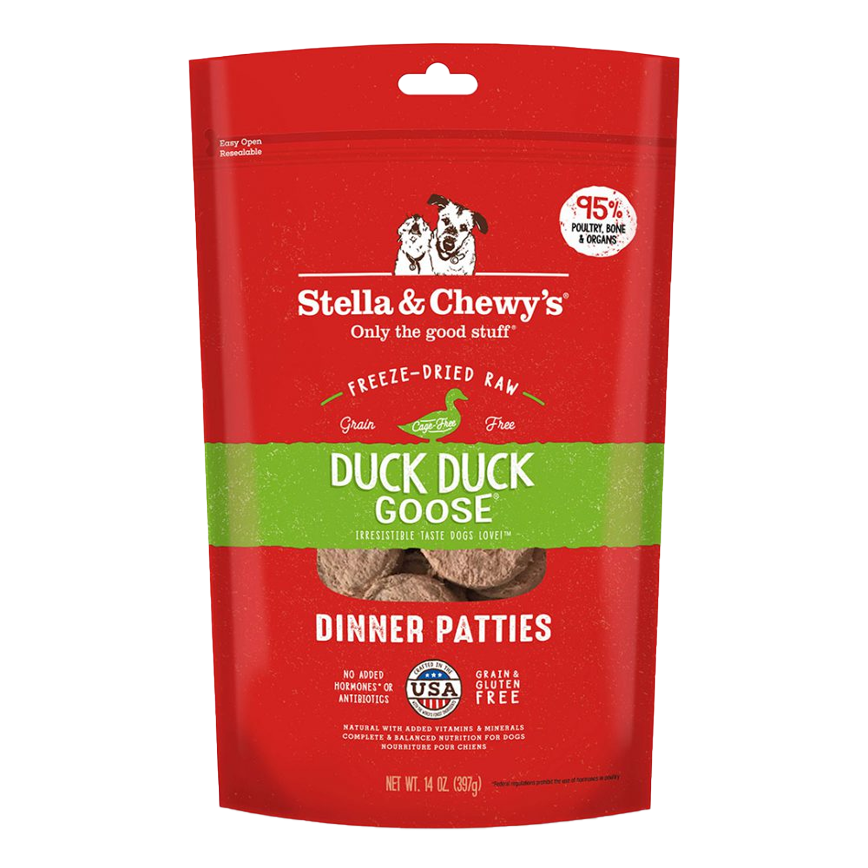 Stella & Chewy's 狗糧 凍乾生肉主糧 鴨朋鵝友 鴨肉鵝肉配方 5.5oz (SC007) 圖 1