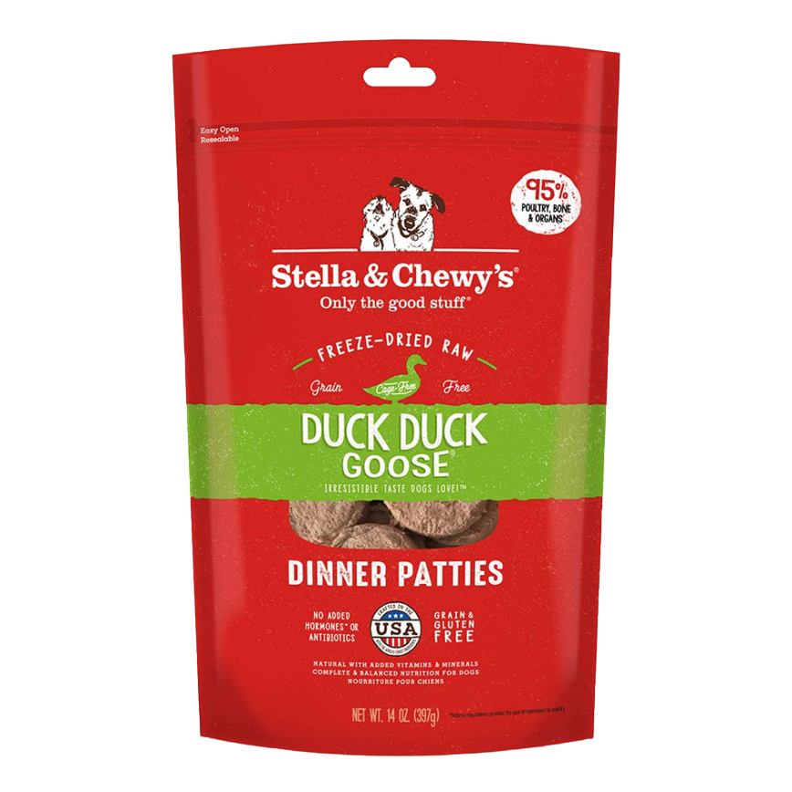 Stella & Chewy's 狗糧 凍乾生肉主糧 鴨朋鵝友 鴨肉鵝肉配方 25oz (SC009) 圖 1