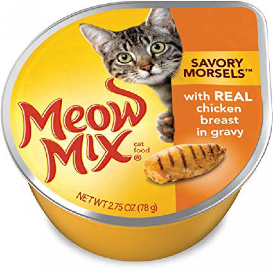Meow Mix 貓罐頭 雞肉湯汁配方 78g