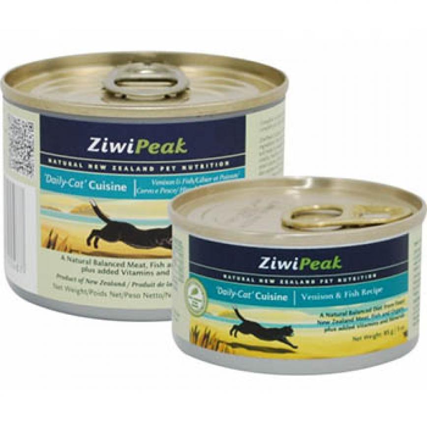 ZiwiPeak巔峰 貓罐頭 鹿肉及魚肉配方 3oz