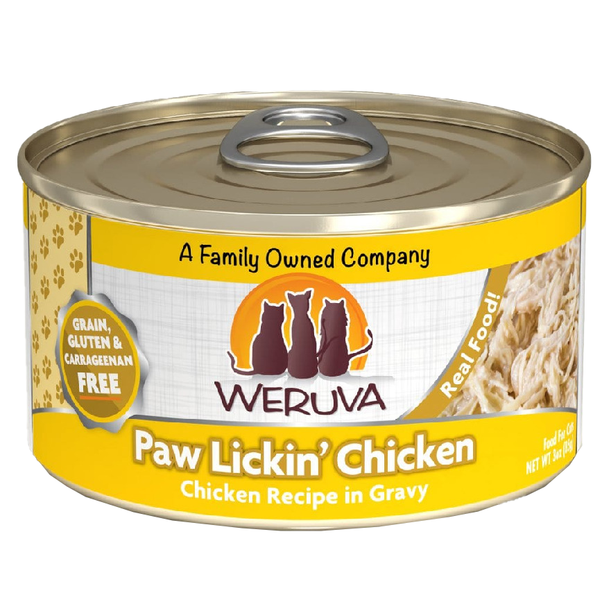 WeRuVa 貓罐頭 主食罐 無骨及去皮雞胸肉 85g (黃) (001039) 圖 1