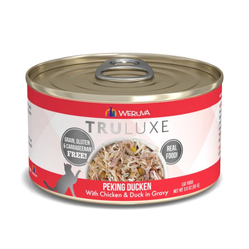 WeRuVa 貓罐頭 主食罐 尊貴系列 無骨去皮雞胸肉及鴨胸肉 Peking Ducken 85g (001070) 圖 1