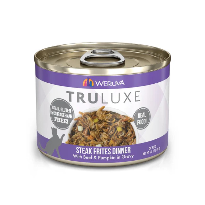 WeRuVa 貓罐頭 主食罐 尊貴系列 澳洲牛肉及南瓜 Steak Frites 170g (001824) 圖 1