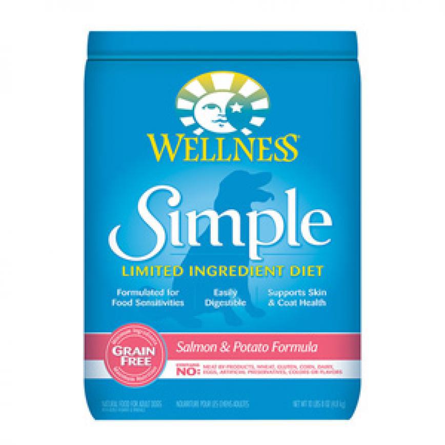 WELLNESS 狗糧 SIMPLE 防敏三文魚配方狗糧 Salmon & Potato 24lb