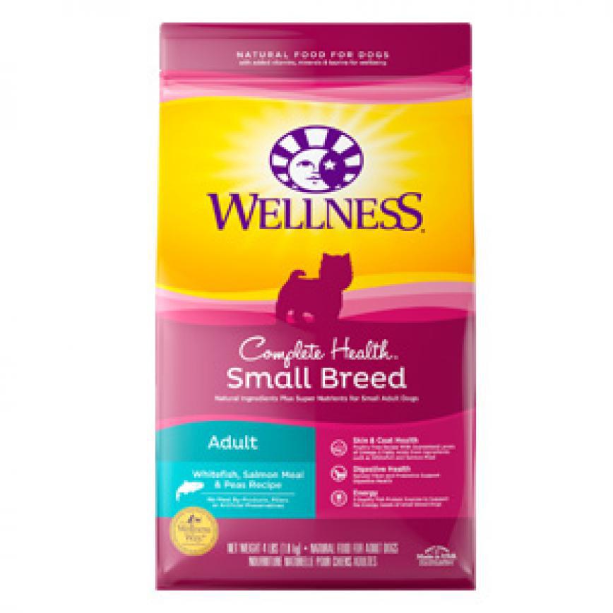 WELLNESS 狗糧 Complete Health GRAINED 小型成犬配方 三文魚豌豆 4lb (89123)