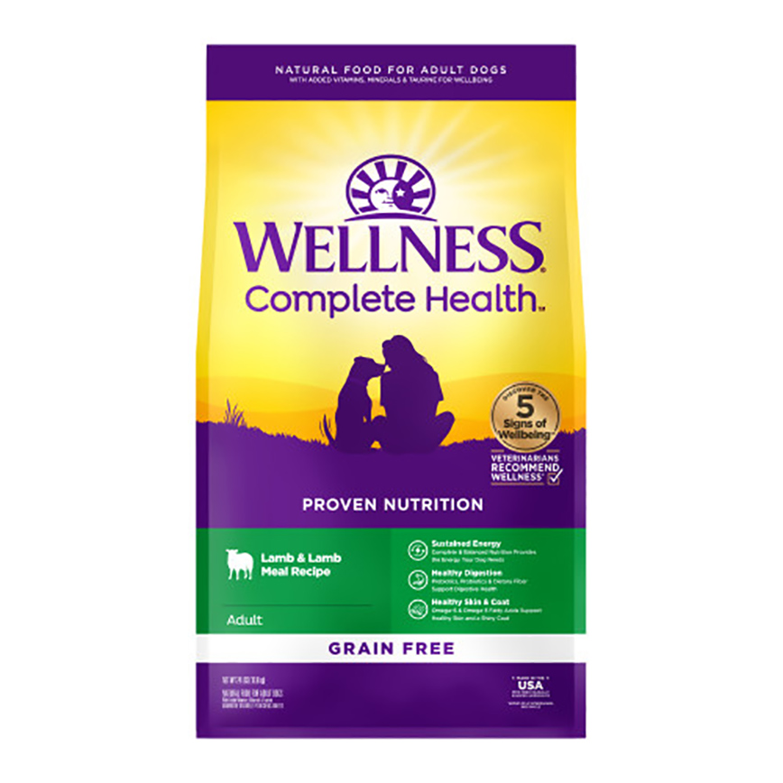 WELLNESS 狗糧 Complete Health 無穀物 GRAIN FREE 羊肉配方 4lb (89136) 圖 1