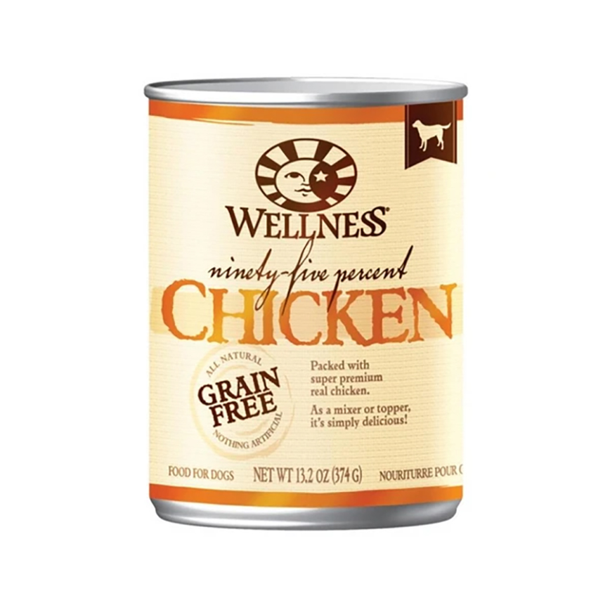 WELLNESS CORE 狗罐頭 95% 無榖物雞肉配方 13.2oz 374g (89402) 圖 1