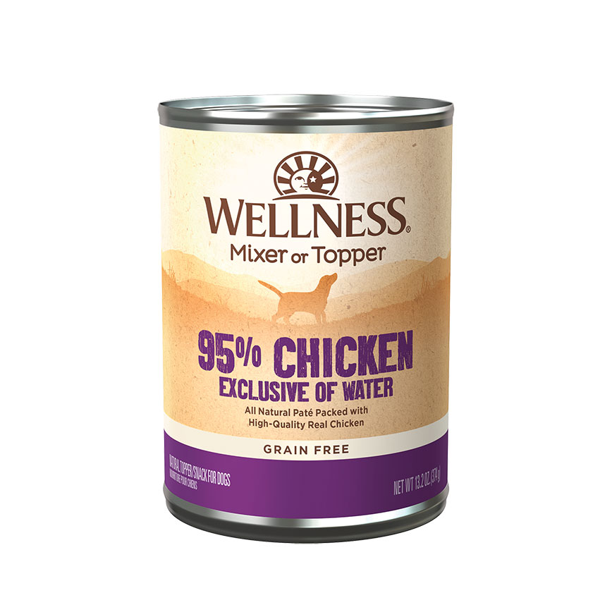 WELLNESS CORE 狗罐頭 95% 無榖物雞肉配方 13.2oz 374g (89402) 圖 2
