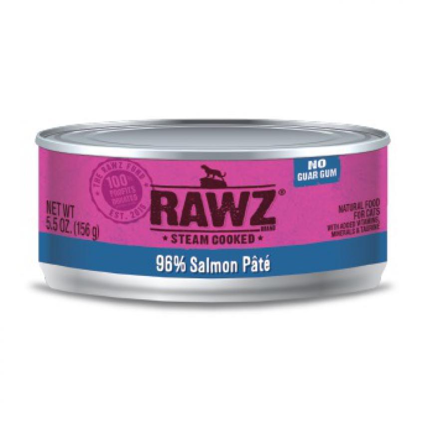 RAWZ 貓 三文魚 肉醬 主食罐 155g
