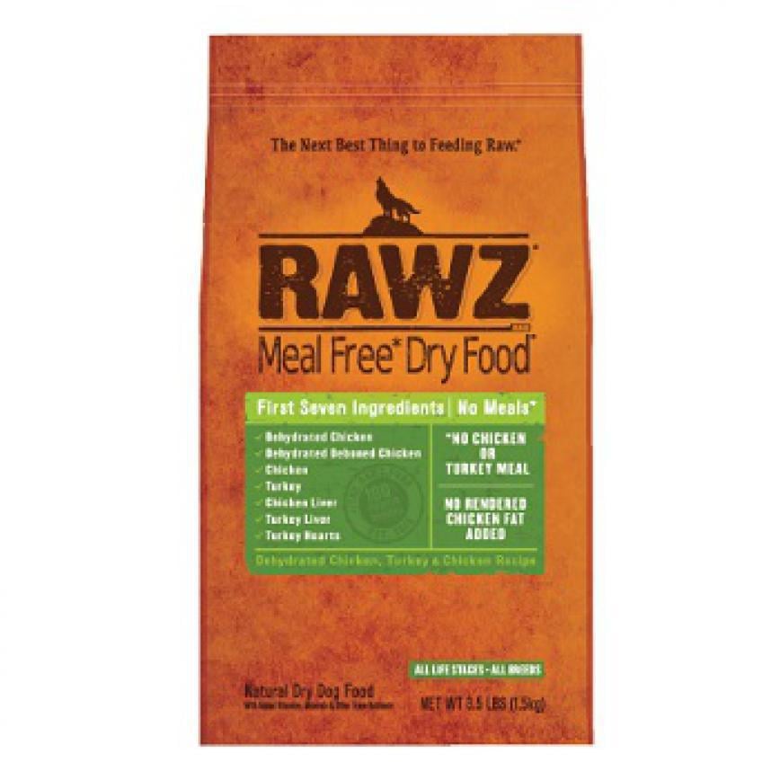 RAWZ 狗糧 全犬脫水雞肉+火雞肉及雞肉配方 20lb (RAWZDC20)