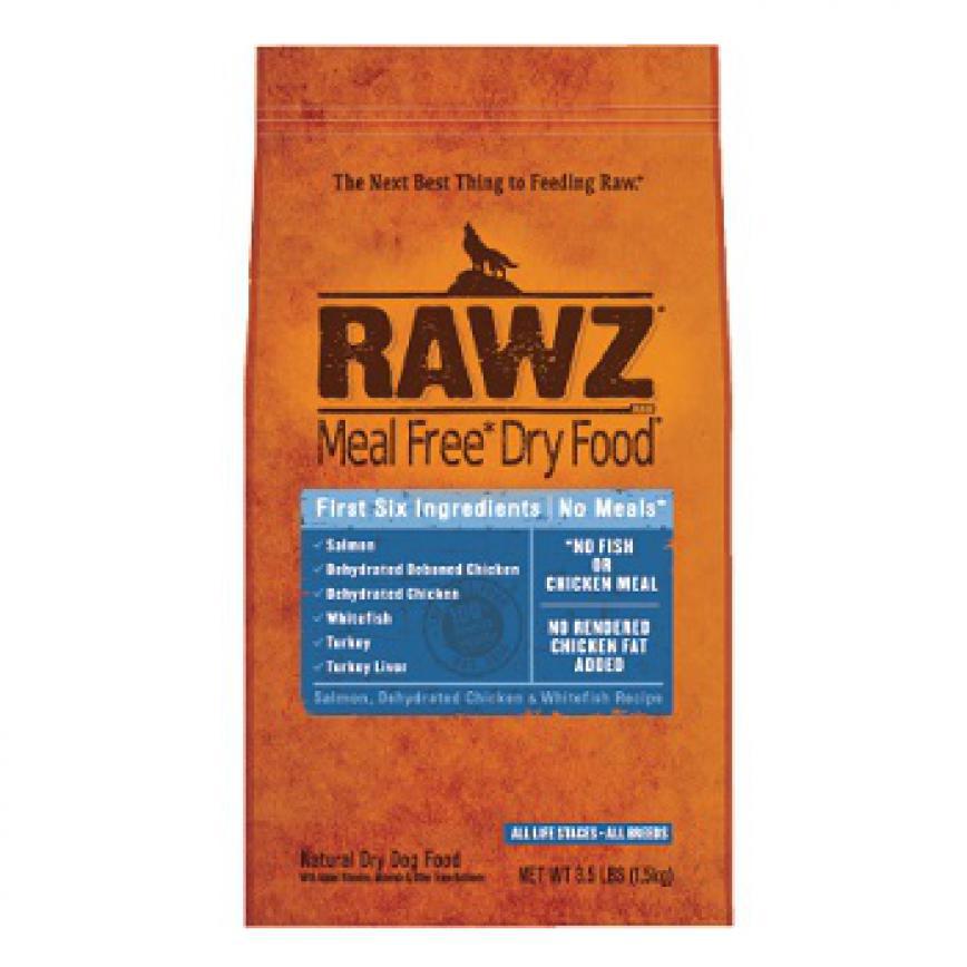 RAWZ 狗糧 全犬三文魚+脫水雞肉及白肉魚配方 20lb (RAWZDF20)