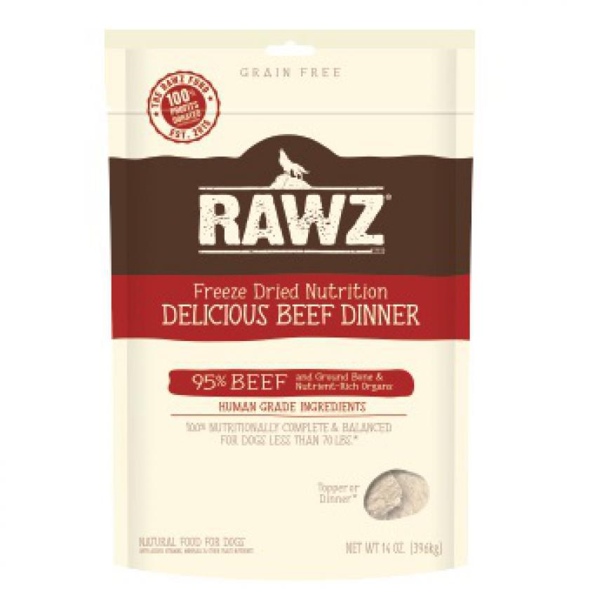 RAWZ 全犬凍乾糧 牛肉餐 BEEF DINNER 14oz