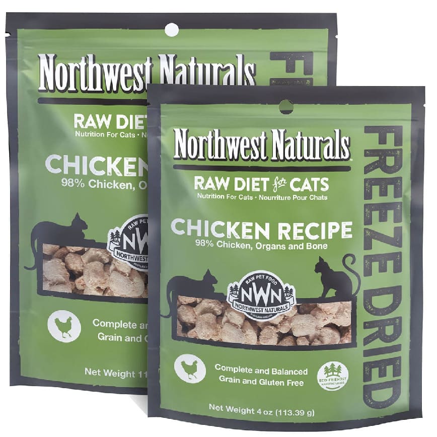 Northwest Naturals 無穀物凍乾脫水貓糧 雞肉 11oz 311g (NWFFD11CX)